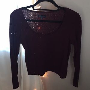 Long Sleeve American Eagle Soft and Sexy top